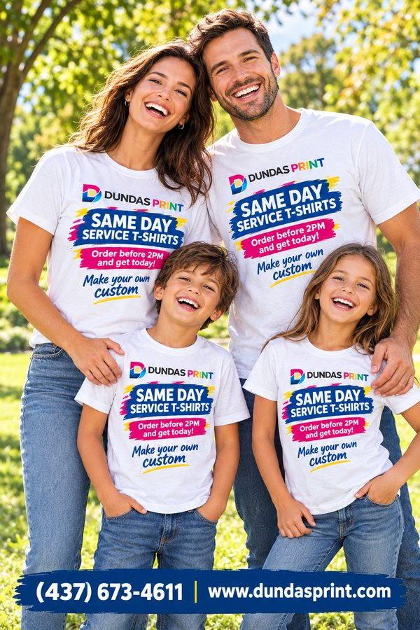 Custom T-Shirts, same day service