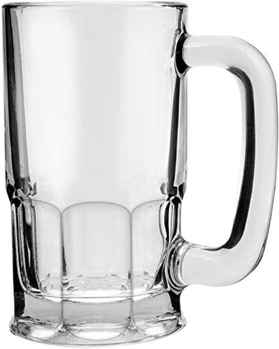 Clear Glass Beer Stein