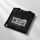 Custom T-Shirts Toronto | 6-Pack Printed Tees XS Black