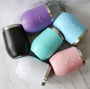 12oz Stainless Steel Stemless Wine Cup with Lid