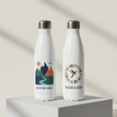 Custom Water Bottles Stainless Steel 17oz white