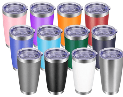 Custom Tumbler with Lid and Straw | 10 Colours
