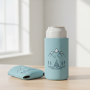 Custom Insulated Beer Can Cooler & Koozie | 3 Colours Light Blue