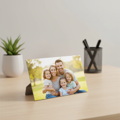 Custom Aluminum Display for Photos & Certificates