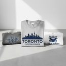 Custom T-Shirts Toronto | 6-Pack Printed Tees XS Silver