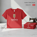 Custom T-Shirts Toronto | 6-Pack Printed Tees XS Red