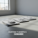 Custom T-Shirts Toronto | 6-Pack Printed Tees S Silver