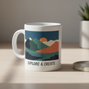 15oz Customized Mugs - Design Your Own Mug - No gift box 