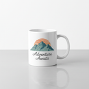 Custom Gold Mugs 11oz | Metallic Gold Accent