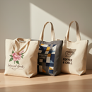 Custom Canvas Tote Bags 1 side