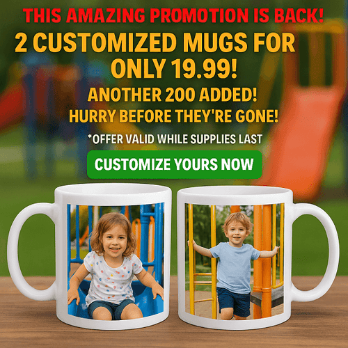 2 mugs for 19.99!