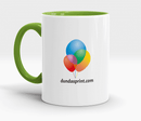customized mugs green