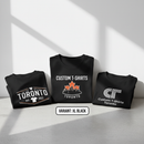 Custom T-Shirts Toronto | 6-Pack Printed Tees XL Black