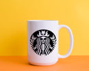 15oz Custom Mugs - make your own funny starbucks mug