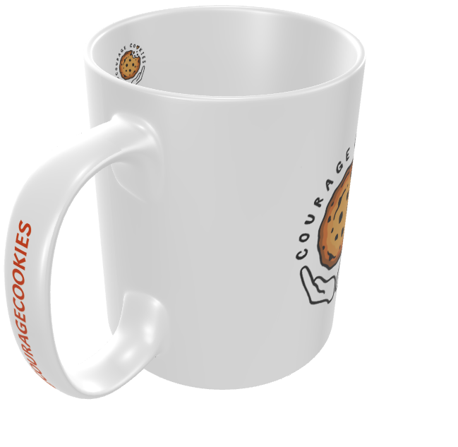 Exclusive gift! Custom Mug with bottom, inside and handle printed