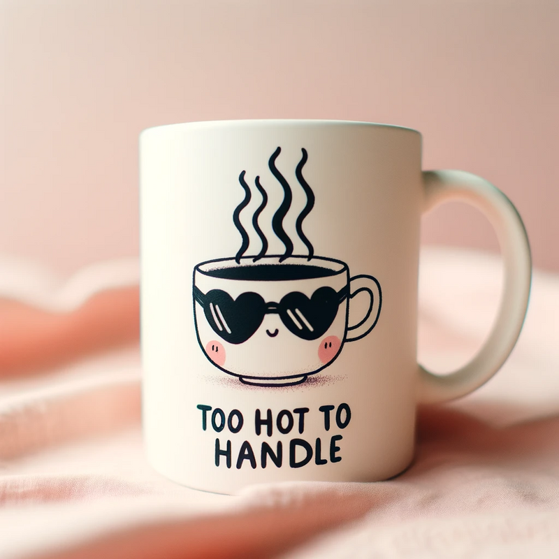 Too Hot to Handle Coffee Mug