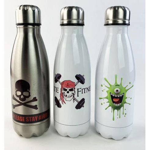 Custom 17oz Insulated Water Bottle Stainless Steel - 