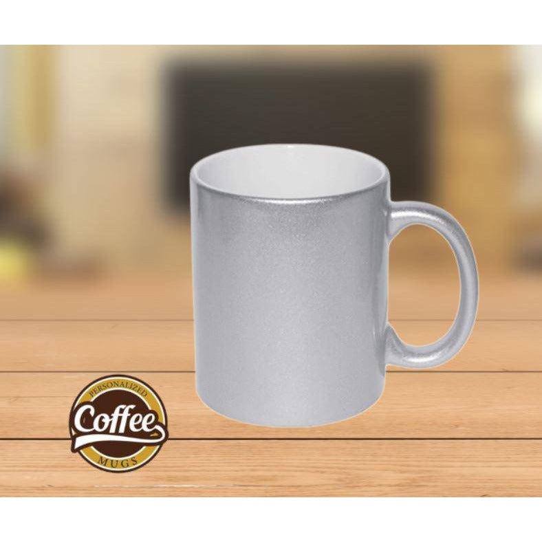 Customizable Silver Mug - 