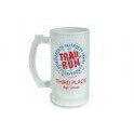 Frosted Glass Stein 16oz - 