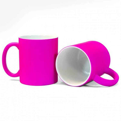 Custom Fluorescent 11oz Mugs | Neon Colour Mugs