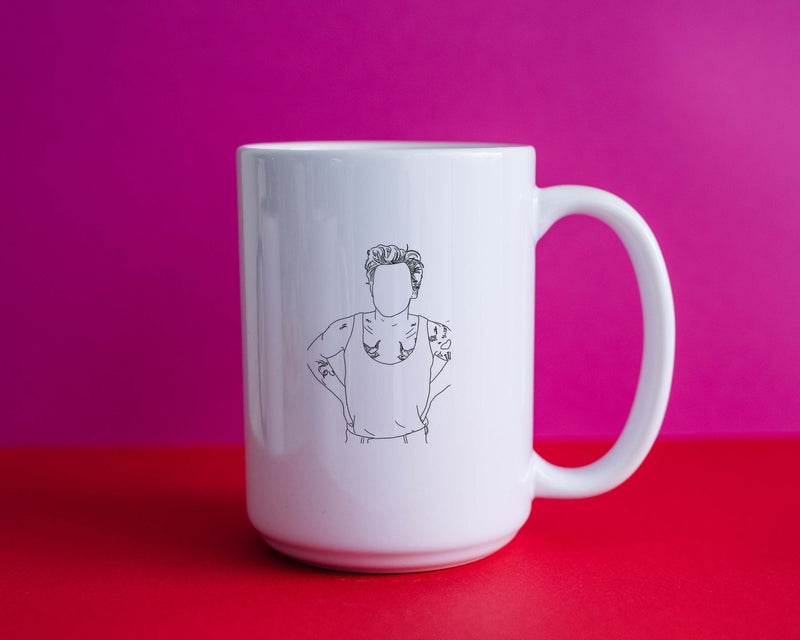 Harry Styles Signed Coffee Mug